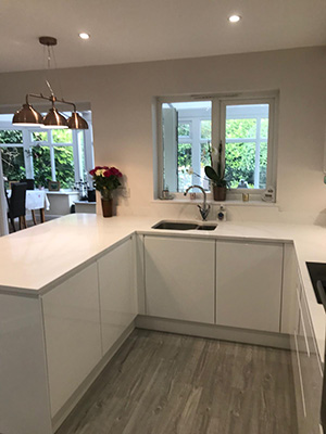 Custom fitted kitchen